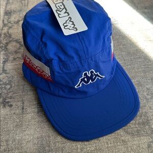 Kappa Blue cap. Logo Tape Drema - Red Chily Pepper